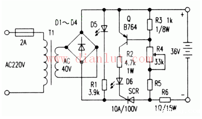 电动车控制器电路图(一)